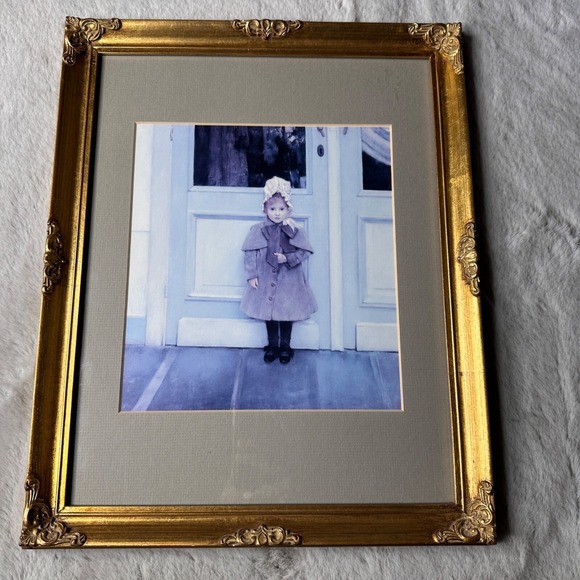 Other - Fernand Khnopff Framed Print Jeanne Kefer Matted Gold Ornate Frame 15.5x12 Getty